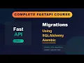 FastAPI 0027 Migrations using SQLAlchemy Alembic