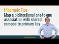 Hibernate Tip Map a bidirectional one-to-one association with shared composite primary key