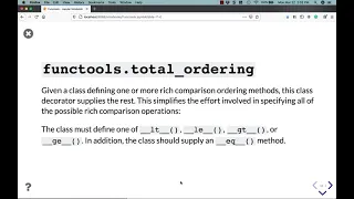 Python 201 The functools Module