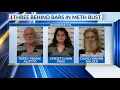 3 arrested after meth found in Athens home