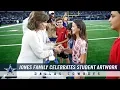 Gene Jones Recognizes Students for the Art Display at AT T Stadium Dallas Cowboys 2018