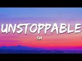 Download Lagu Sia - Unstoppable (Lyrics)