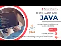 DAY 2 Java variables - Identifiers Datatype Classes and Objects 30 Days Java Master Class