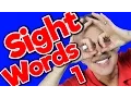 New Sight Words 1 Sight Words Kindergarten High Frequency Words Jump Out Words Jack Hartmann