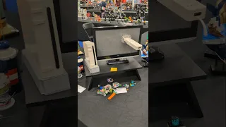 LEGO Wii with Broken TV! Created by Ian Summers #lego #wii #nintendo