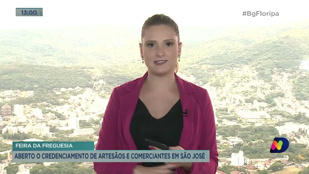 Inscrições para expor produtos na Feira da Freguesia, em São José, começam no mês que vem