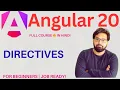 Angular Directives Explained ngIf ngFor ngSwitch in Hindi Angular 20 Tutorial