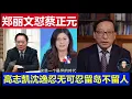 Lagu 重磅：鄭麗文派副主席怒懟蔡正元 高志凱沈逸也忍無可忍留島不留人