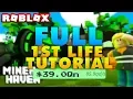 Miners Haven FULL FIRST LIFE REBORN TUTORIAL NO SPECIAL ITEMS EXTREMELY FAST