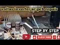 E6 error voltas inverter ac pcb repair