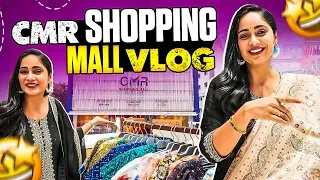 CMR Shopping Mall Vlog with Teju Garu 💖 || Wedding Season Shopping || Tejaswini Gowda