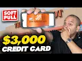 Home Depot 3 000 Credit Card pre-approval soft pull