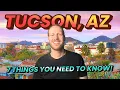 7 Things you NEED to know before moving to Tucson Arizona