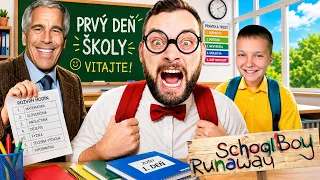 Môj BRAT Ide PRVÝKRÁT do ŠKOLY v Schoolboy Runaway v Minecraft ( Dopadlo to ZLE )