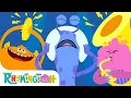 Lagu Bedtime Rhyme | Monster Cartoon | Rhymington Square