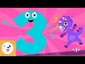 Lagu Number 3 - Learn to Count - Numbers from 1 to 10 - The Number Three Song