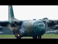 JASDF Lockheed C-130H Hercules 075 Landing Departure Taxi Takeoff
