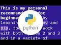 What is the difference between venv pyvenv pyenv virtualenv virtualenvwrapper pipenv etc