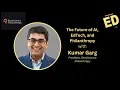 Kumar Garg on AI EdTech and Philanthropy Renaissance Philanthropy s Bold Bets Playbook