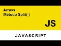 Metodos Split Javascript Mini Curso Manipulacao de Array