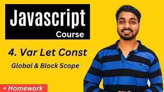 Var Let And Const Javascript Tutorial In Hindi