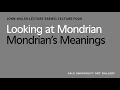 Mondrian s Meanings