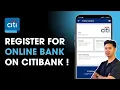 How to Register for Citibank Online Banking