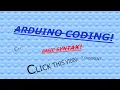 BASIC ARDUINO PROGRAMMING SYNTAX