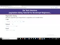 Pagination Sizing Tutorial For Beginners Bootstrap4 Pagination Sizing Tutorial