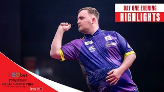 STATEMENT IN SINDELFINGEN! | Day One Evening Highlights | 2024 European Darts Grand Prix