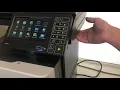How to change the black or color imaging unit on an XC4140