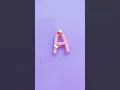 A letter with clay alphabet challenge DAY - 1