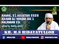 Download Lagu 21 Agustus 2025 | Kamisan| Kitab Hikam Juz 1, Hal. 29, (ودفع بذلك ما يتوهم) | KH. MS. Hidayatulloh