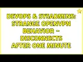 DevOps SysAdmins Strange OpenVPN behavior - disconnects after one minute 3 Solutions