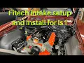 LS1 Fitech ultimate LS 70002 intake setup and install