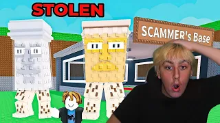 ΕΦΤΙΑΞΑ FAKE ACCOUNT ΓΙΑ ΝΑ ΠΙΑΣΩ SCAMMERS ΣΤΟ STEAL A BRAINROT