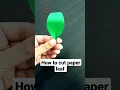 How to cut paper leaf by Nevina