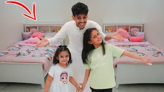 فلوق انتقال اختهم الصغيره للغرفه الجديده !! لولو وتوتو
