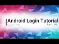 Android Login Tutorial Part 1