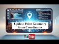 Update Point Geometry from Coordinates in ArcGIS Pro Custom Python Tool Tutorial