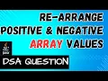 Re-Arrange Positive Negative Values A Simple Algorithm Explained Java