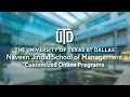 UTD Customized Online Programs Spring 2025 Graduation Celebration