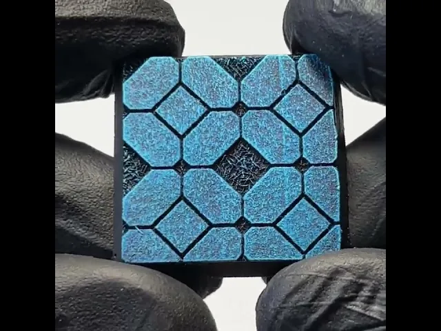 Pavement 1 - Textured Square and rectangle bases set (12 pcs. 25–150mm) video thumbnail