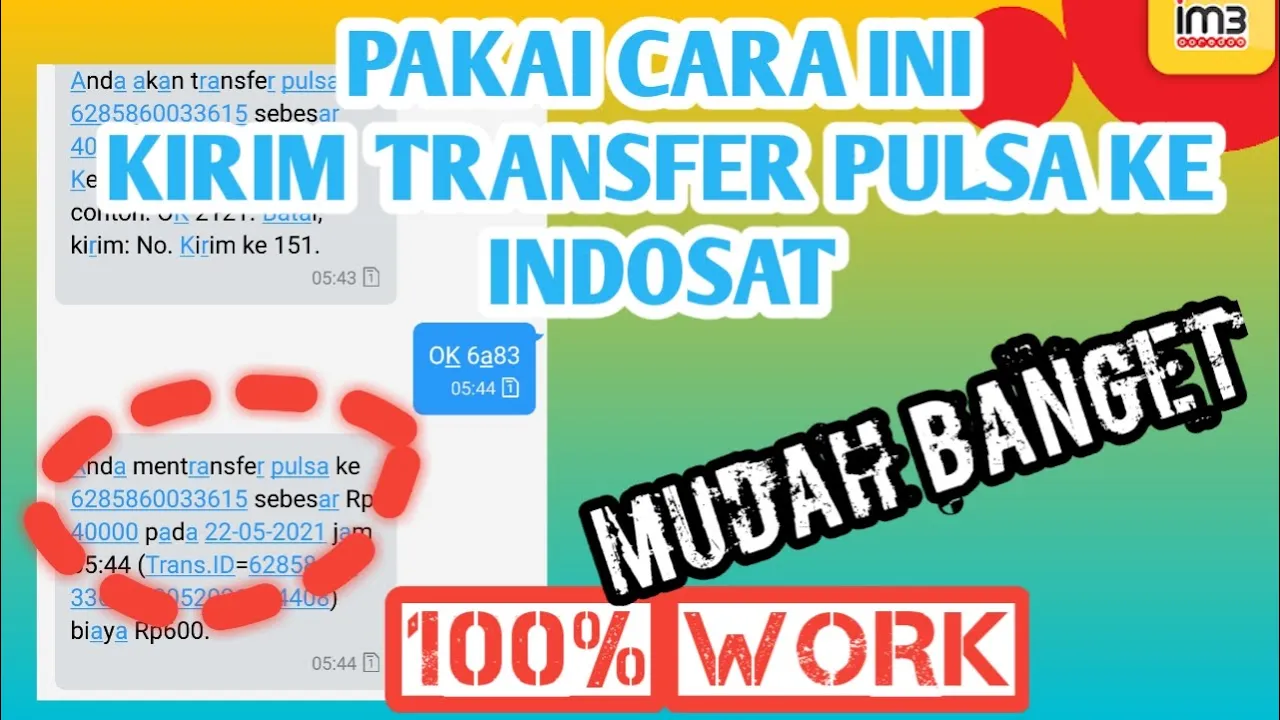 Cara Transfer Pulsa Indosat Ke Semua Operator Terbaru