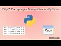 Digit Recognizer Using CNN in Python Tkinter Application