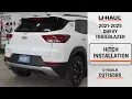 2021-2025 Chevy Trailblazer U-Haul Trailer Hitch Installation CQT76585