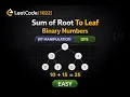 LeetCode 1022 Sum of Root To Leaf Binary Numbers