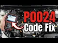 How To Fix P0024 Code Camshaft Timing Over Advanced - Symptoms And Easy Repair
