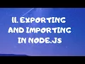 11 exporting and importing in Node js Node js tutorial for beginners in bangla