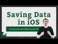 NSData and NSString - Saving Data in iOS